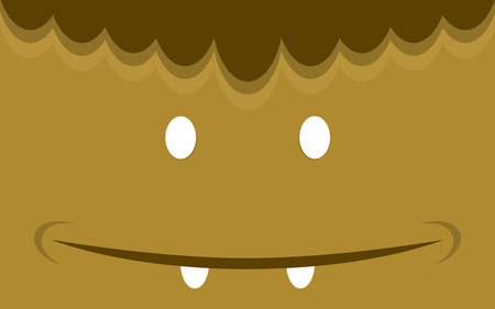 Monster Smile - monster, illustration, smile, teeth