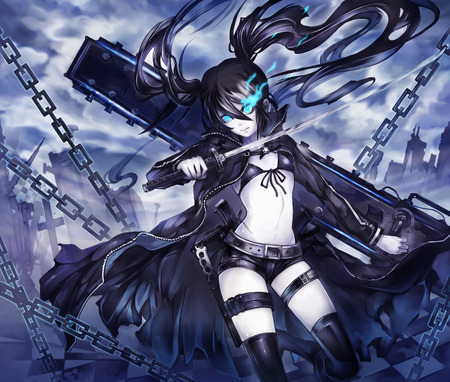 Black rock shooter character