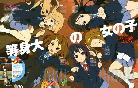 K-on - girls, sexy, nakano azusa, kotobuki tsumugi, k-on, anime, tainaka ritsu, cute, akiyama mio, hirasawa yui