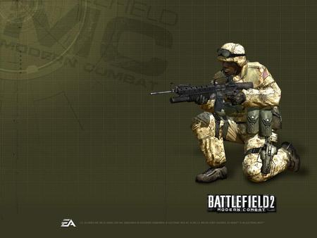 Battlefield-2 Modern Combat - battlefield, soldier, modern combet, game, gun, shoot, abstract, videogame, action, 3d, adventure