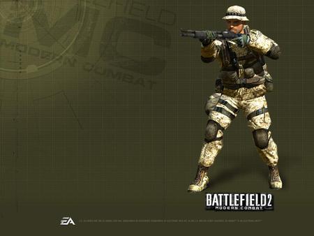 Battlefield-2 Modern Combat - abstract, soldier, game, videogame, gun, shoot, battlefield, 3d, modern combet, action, adventure