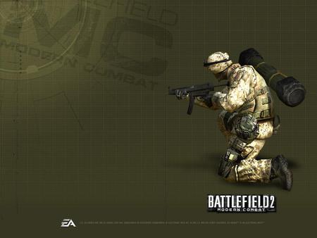 Battlefield-2 Modern Combat - gun, soldier, videogame, modern combet, battlefield, abstract, shoot, game, adventure, 3d, action