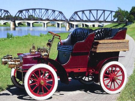 1904-Cadillac Model B Touring - model b, cadillac, vintage