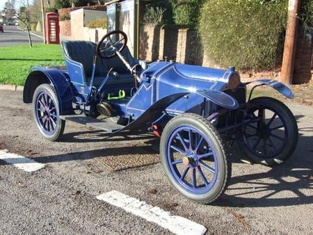 1909-Sizaire Naudin Model G Voiturette - voiturette, sizaire naudin, vintage