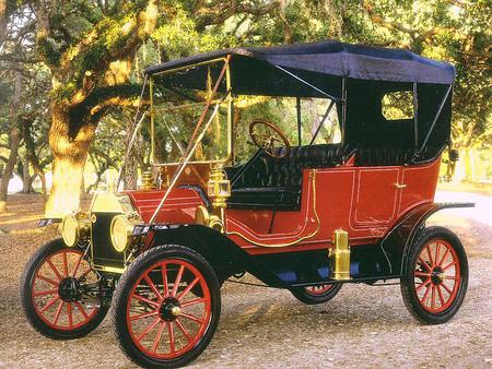 1911-Ford Model T Touring - model t, ford, vintage