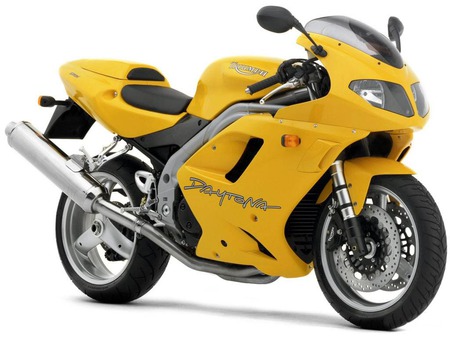 Triumph Daytona 955i - daytona, yellow, 955i, triumph