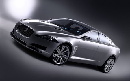 jaguar c xf concept - concept, xf, c, gray, jaguar