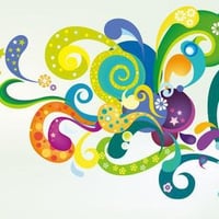 COLORFUL FLOWER VECTOR