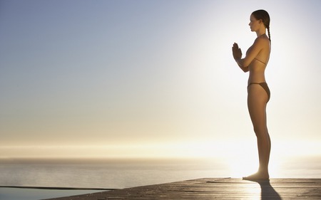 Girl on beach - girls, beach, model