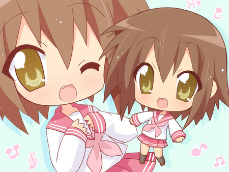 Chibi Lucky Star - lucky star, chibi, cute, other