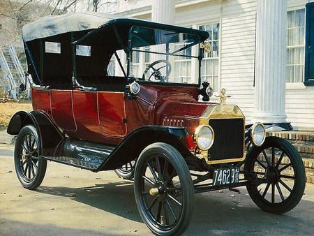 1913-Ford Model T Touring - touring, model t, ford, vintage