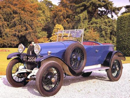 1926-Bugatti Type 23 Brescia Boattail Roadster - bugatti, type 23, vintage, 1926