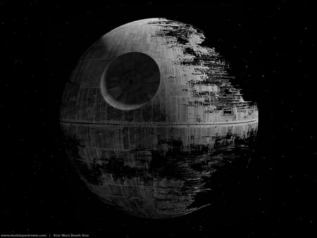 death star from rotj - star, death, rotj