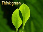 Think green