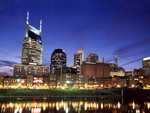 Downtown Nashville at Twilight