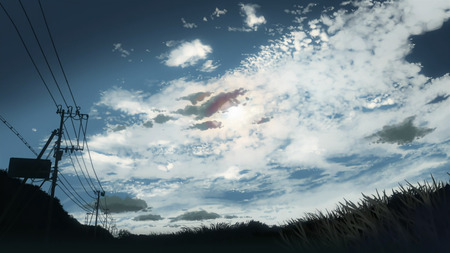 sky - 5 centimeters per second, anime, wallpaper, other