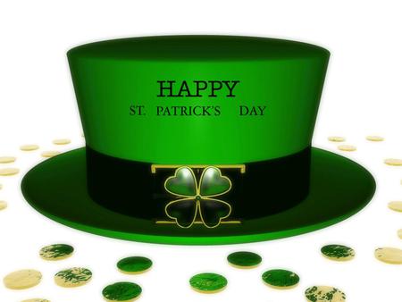 Hat - hat, abstract, coins, st patricks day