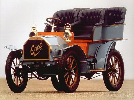 1902-Opel Motorwagen 10/12 PS - motorwagen, vintage, opel