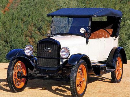 1927-Ford Model T Phaeton - ford, model t, vintage