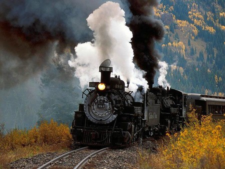 Old Train - picture, cool, old train