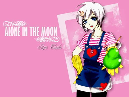 Alone In The Moon - Rara Claudia - otaku, anime, my own creation, girly