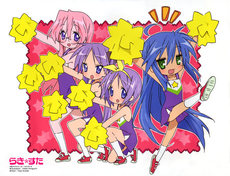 Darling Darling Freeze! - anime, cute, lucky star, other