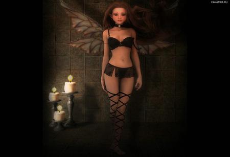 Girl - fantasy, 3d