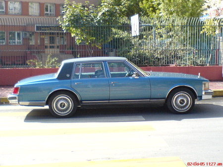 Cadillac Seville blue - cadillac, seville