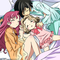 Little Lelouch,Nunnally and Euphemia