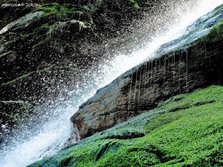 waterfall - nature, waterfalls