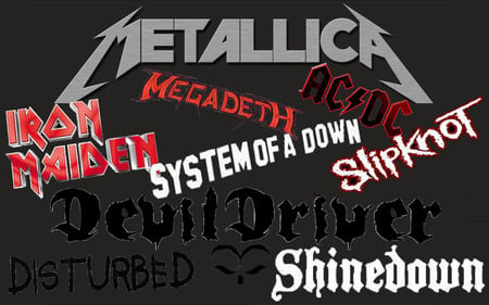 Heavy Metal - metallica, shinedown, metal, system of a down