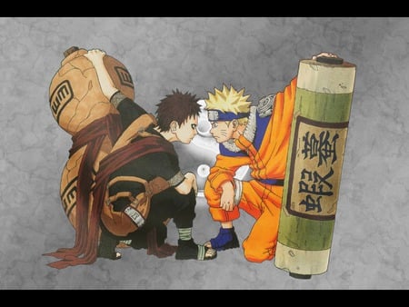 Gara and Naruto - anime, nartuo, fantasy