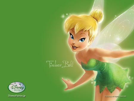 tinkerbell - tink, green