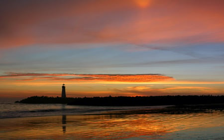 Amazing Beach - skies, sunny, sunset, nature, beach, sunrise, sun