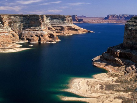 Lake Powelll Arizona - dessert, lake