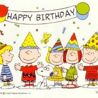 happy birthday peanuts gang