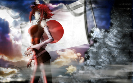 Code Geass - code, japan, anime, geass, flag