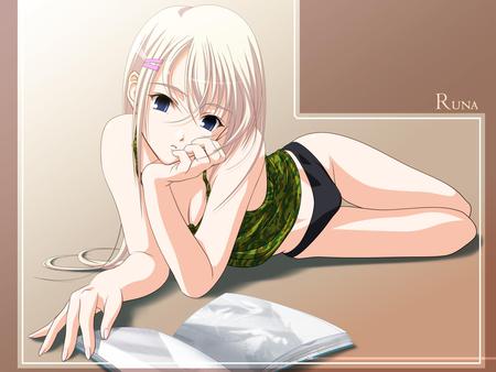 runa - runa, anime, anime girl, girl, cute, animr hot, sweet