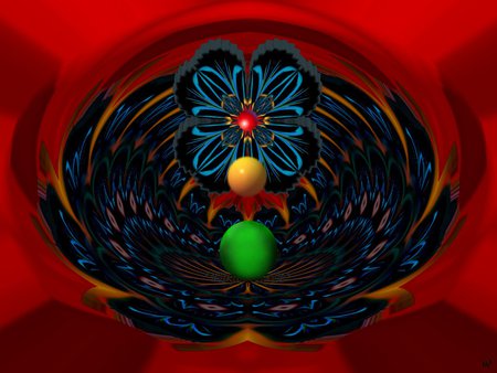 Traffic Light - fractal, eye candy, abstract