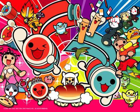 namco - colorfull, namco, cute funny, playstation, colorful, video games