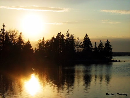 Salt Marsh Sunset - danieltowsey, salt marsh trail