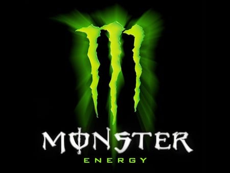 Monster Energy Logo - green, drink, logo