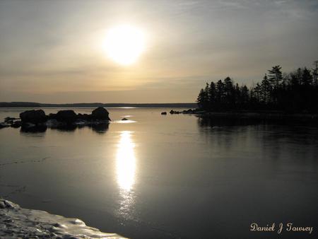 Early Spring Sunrise - early spring sunrise, danieltowsey