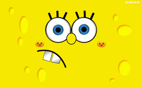 Spongebob - spongebob, cartoon, silly, bikini bottom, sponge bob, funny, sponge, square, patrick, plankton, yellow, bob, cute, pants