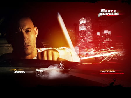 Fast and the Furious 4 - vin diesel, fast and the furious