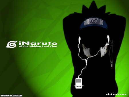 iNaruto - music, sasuke, ipod, sakura, naruto