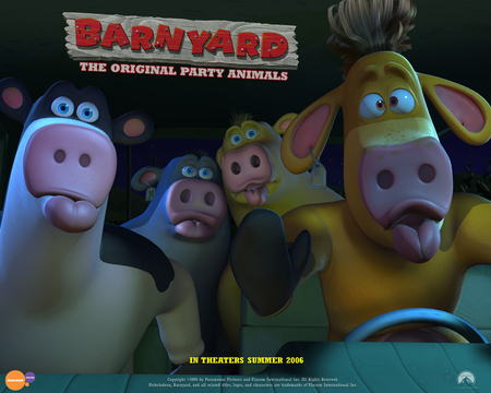 Barnyard / Der tierisch verrÃ¼ckte Bauernhof - 3d animation, paramount pictures, barnyard