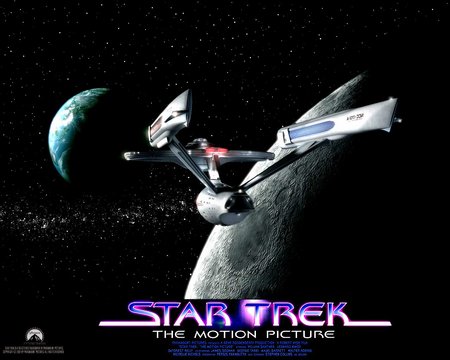 Star Trek: the motion picture - enterprise, startrek, fiction, classic, sci fi, movies, cinema