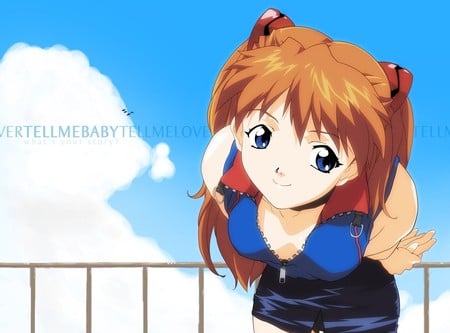 Evangelion - anime, evangelion, girl