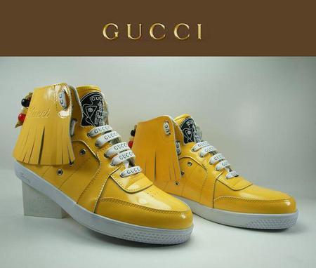 Gucci - yellow, shoes, entertainment, fashion